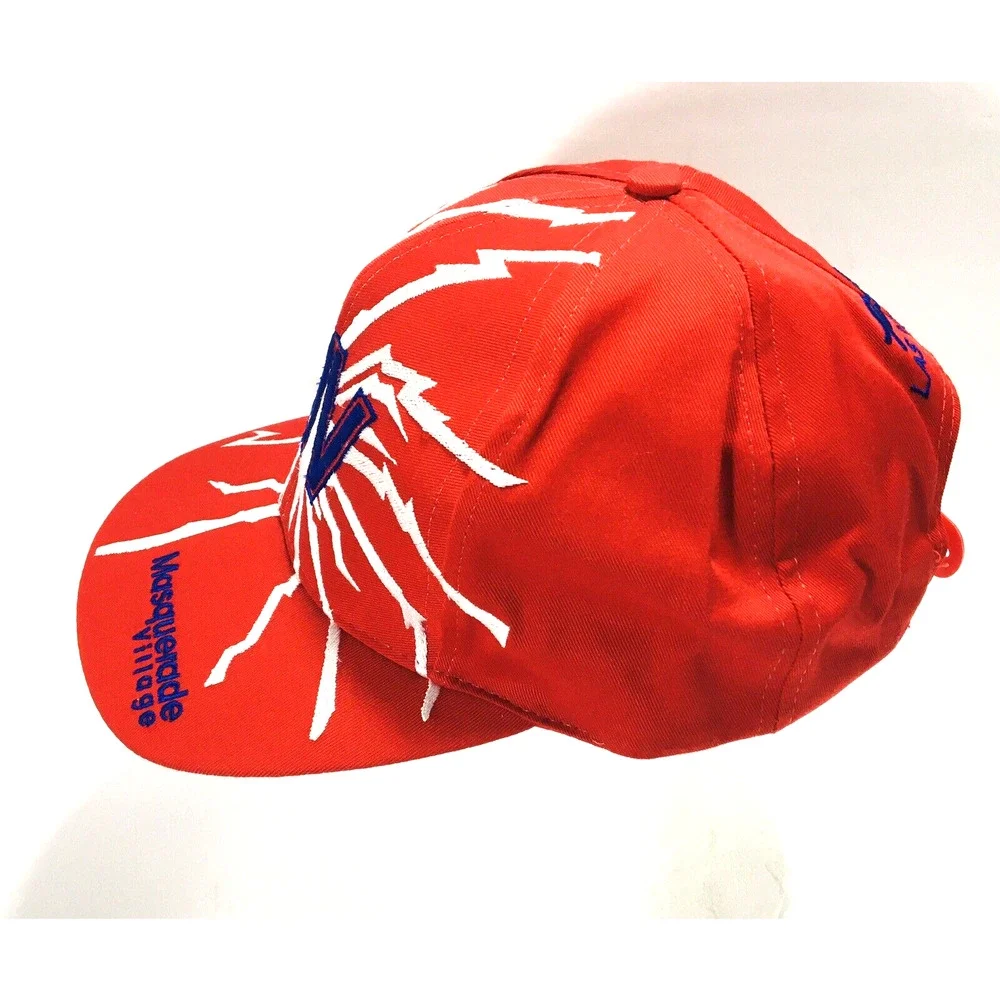 Shockwave Snapback Hat Vtg. 90's Rio Las Vegas Hotel Casino Masquerade Village